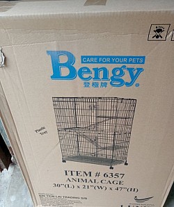 Fresh new cage.